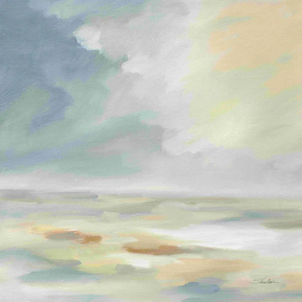 Pastel Clouds On Canvas by Silvia Vassileva Painting | Wayfair North America