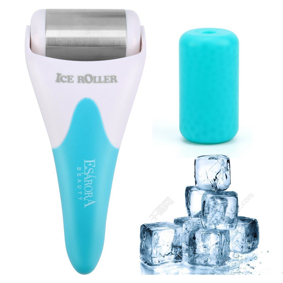 Ice Roller, ESARORA Ice Roller for Face & Eye, Puffiness, Migraine, Pain Relief and Minor Injury,... | Amazon (US)