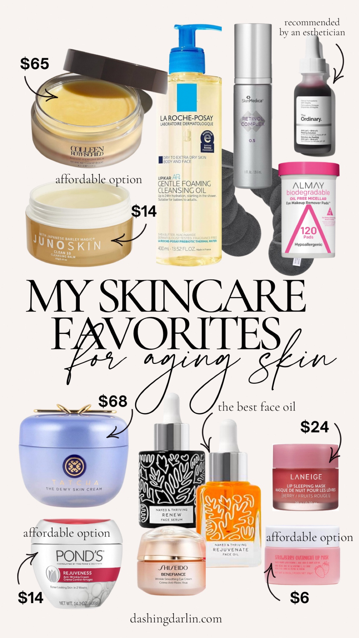 Resharing my skincare routine for my 46 year old skin 🫶🏼!! 
I also use my Ordinary peel once a week. And, I use Hyaluronic Acid Serum once a day too. It’s part of my night routine. 


Night routine: 
1) use cleansing balm firsr, 
2)double cleanse with La Roche Posay & pad, 
3)apply Hyaluronic acid serum, 4)moisturizer, 
5)eye cream, 
6)retinol (twice a week) 
7) face oil 
8)Lip mask!! 



Morning routine: 
1)Cleanse face once 
2) apply Hyaluronic acid serum, 
3)moisturizer, 
4)Sunscreen 


#agingskin #skincareover40 #skinroutine #over40

#LTKOver40 #LTKBeauty