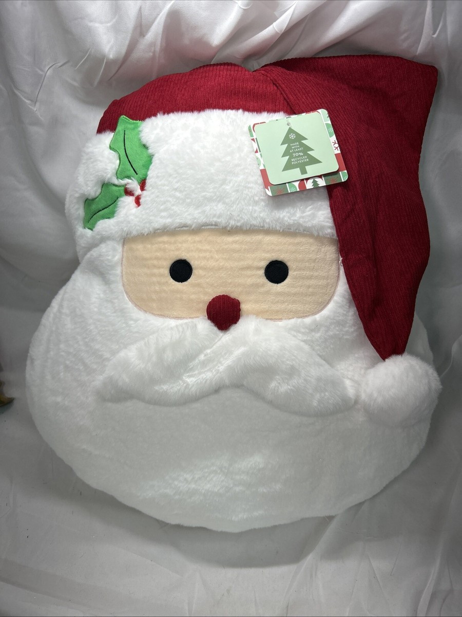 Santa Clause Plushie Throw Pillow Christmas New VIRAL 18x20 2024  | eBay | eBay US