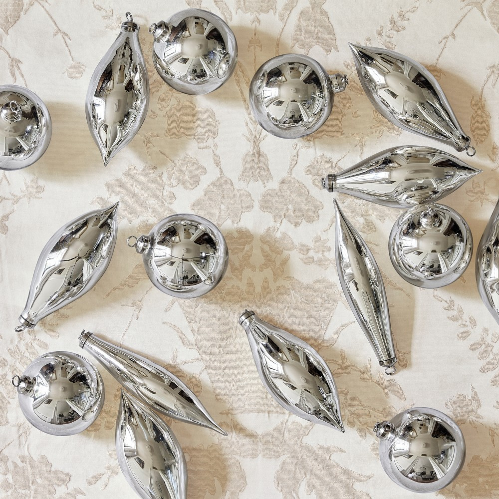 Josh Young x Williams Sonoma Home Ella Ornaments, Set of 9 | Williams-Sonoma
