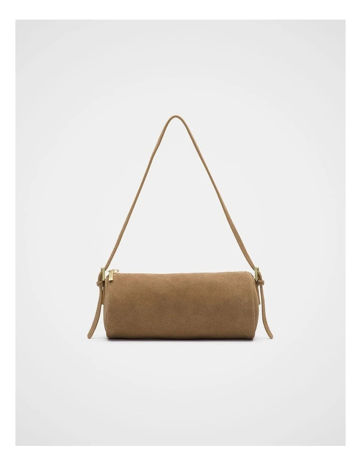 Suede Pouch Shoulder Bag in Toffee | Myer