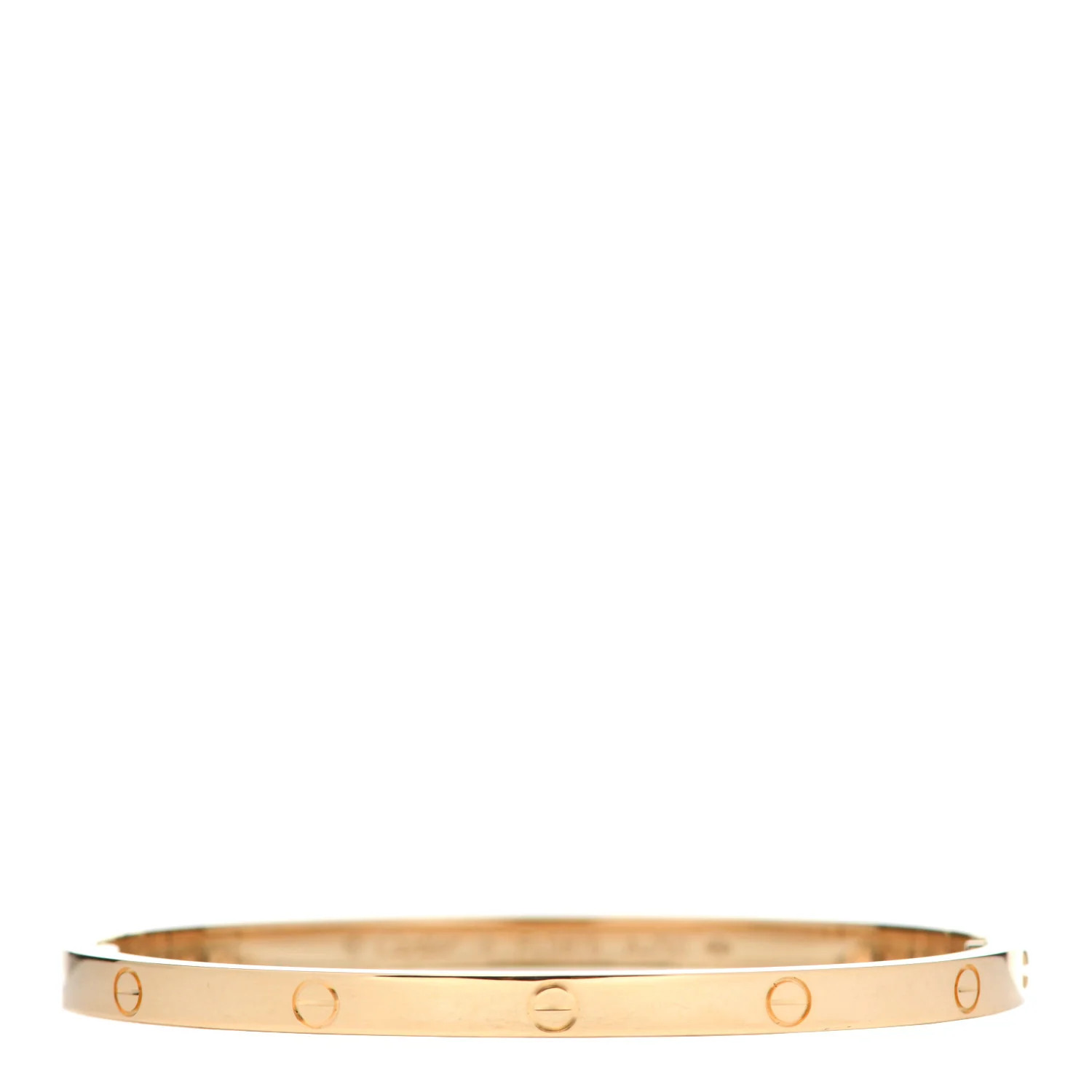18K Yellow Gold Small LOVE Bracelet 16 | FASHIONPHILE (US)