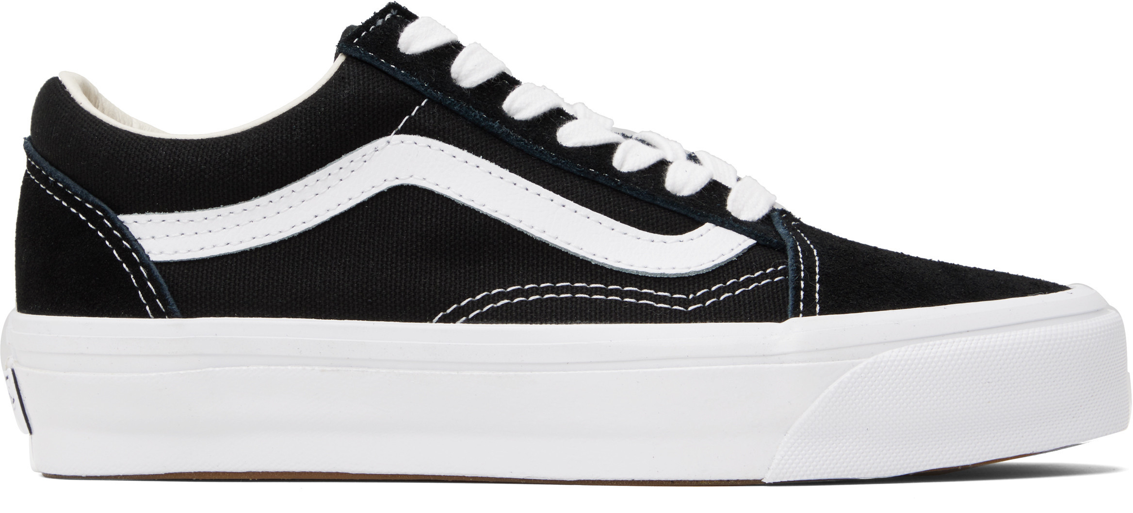 Vans Black & White LX Old Skool Sneakers | SSENSE