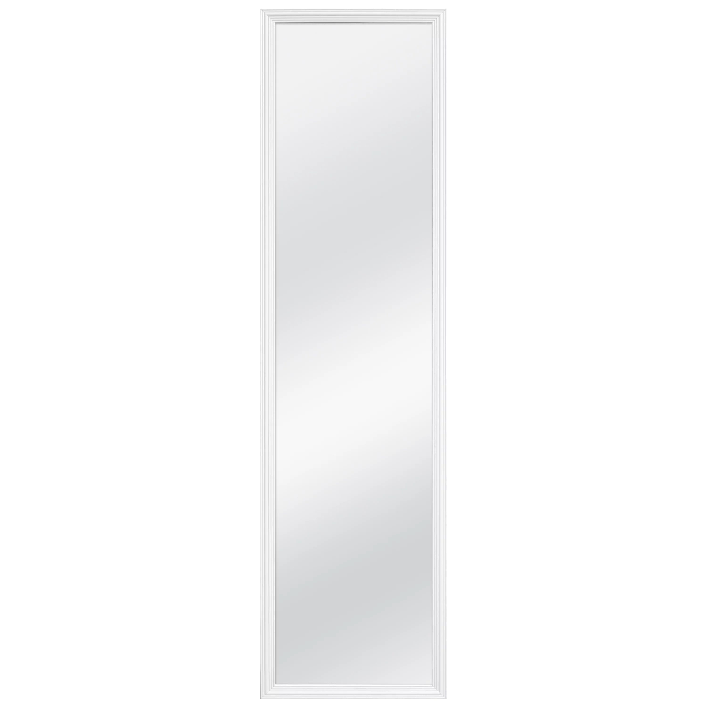 Mainstays Door Mirror, 13.38IN X 49.38IN, White Finish | Walmart (US)