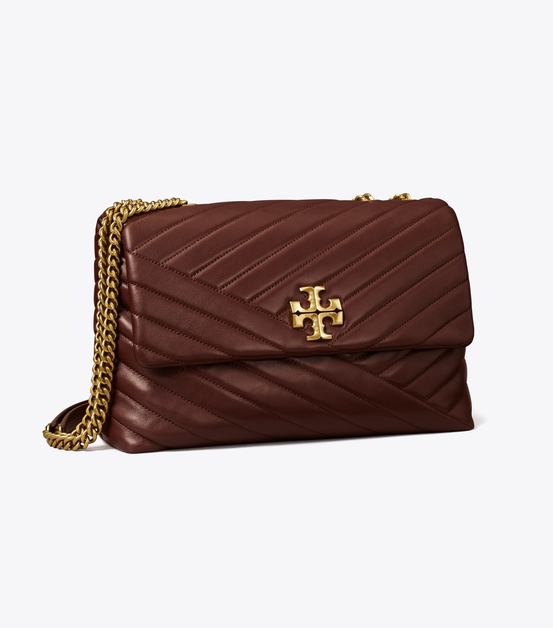 Kira Chevron Convertible Shoulder Bag: Women's Designer Shoulder Bags | Tory Burch | Tory Burch (US)