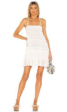 Free People Shailee Slip Dress in Ivory from Revolve.com | Revolve Clothing (Global)