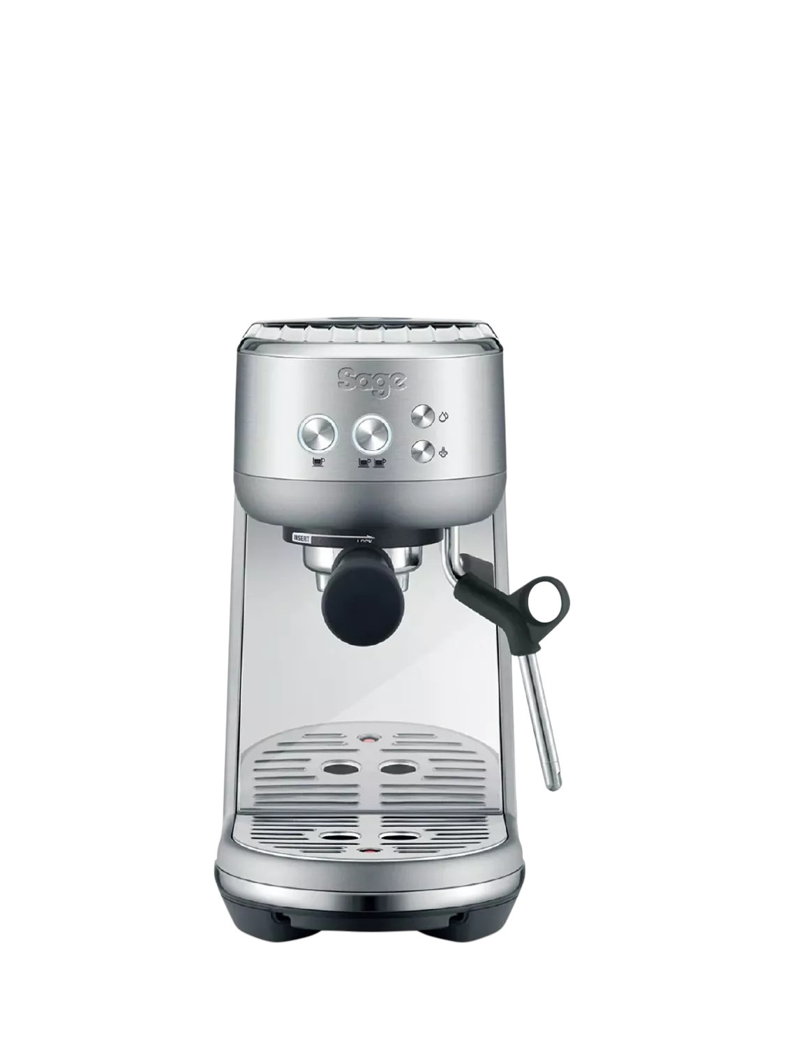 Sage the Bambino® Stainless Steel Coffee Machine | John Lewis (UK)