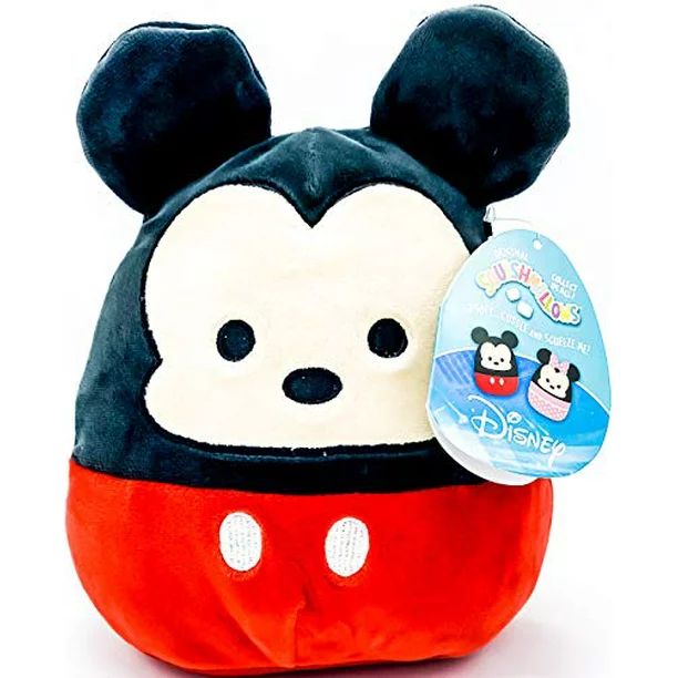 Disney Squishmallow 8" Mickey Mouse Kelly Toys Super Soft Stuffed Plush Toy Pillow - Walmart.com | Walmart (US)