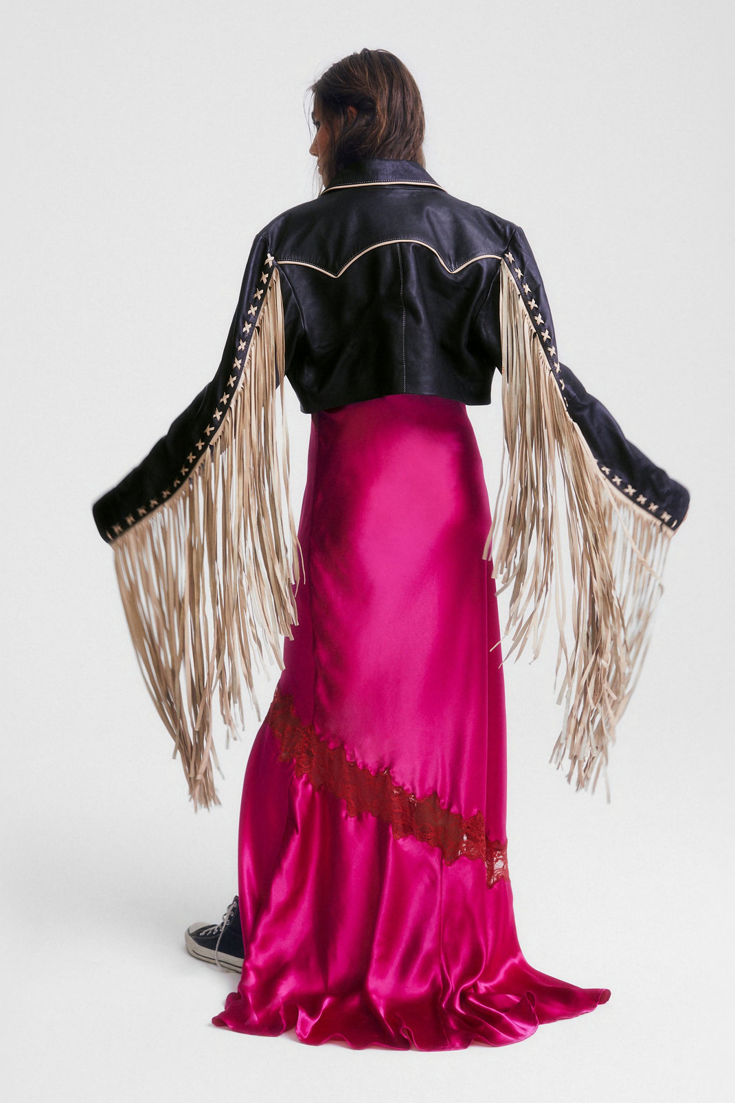 Real Leather Extreme Fringe Cropped Jacket | Nasty Gal UK (+IE)