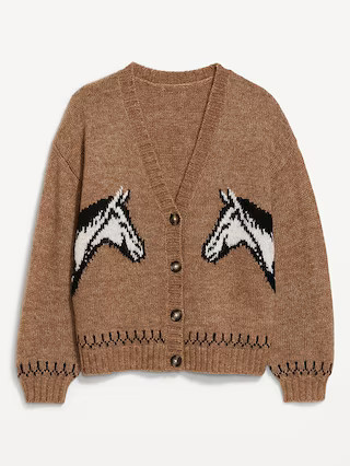 Wool-Blend Cardigan Sweater | Old Navy (US)