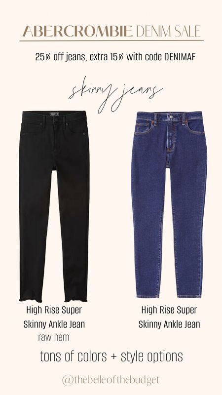 Abercrombie jeans sale


#LTKsalealert #LTKstyletip #LTKFind