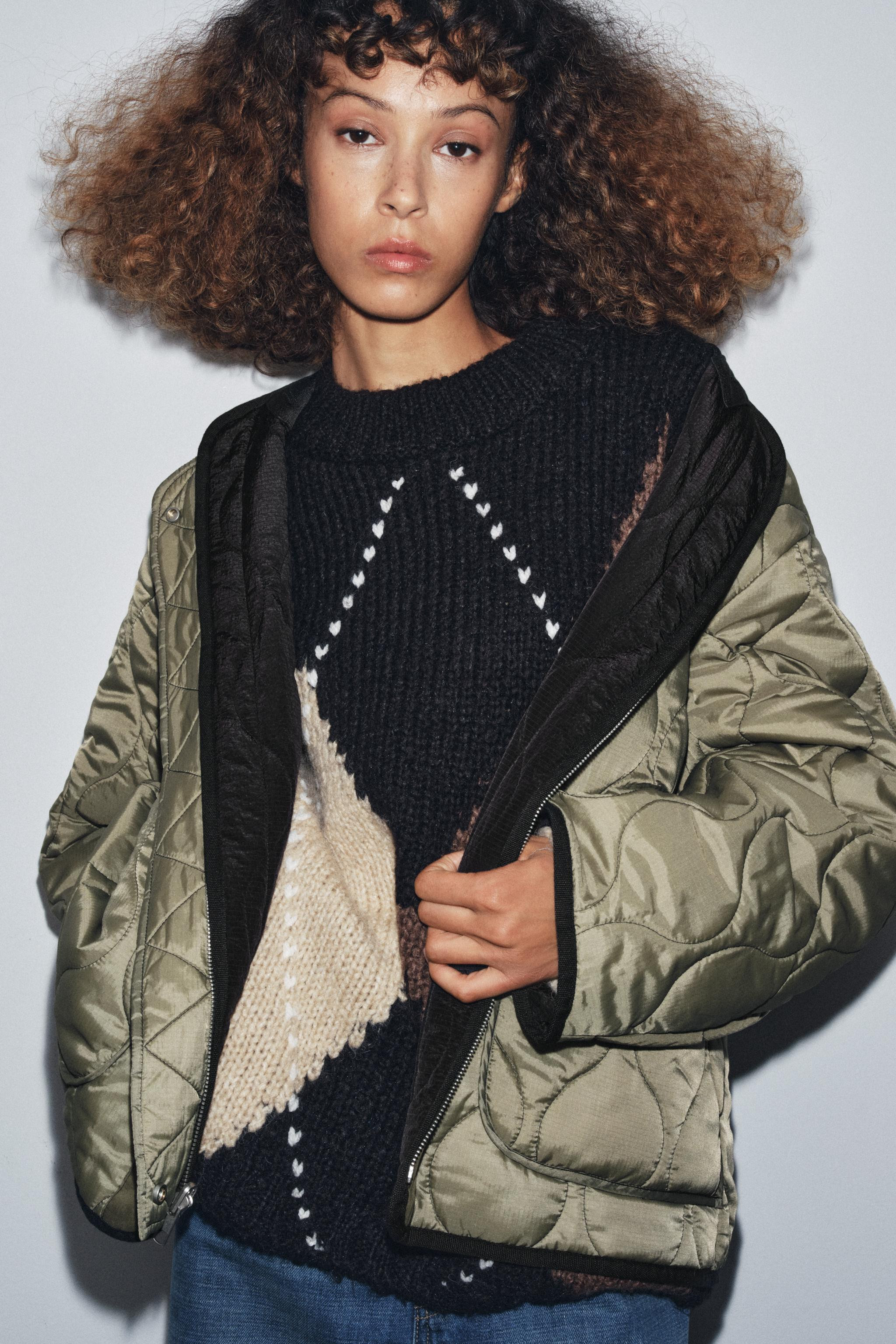 ZW COLLECTION REVERSIBLE QUILTED JACKET | Zara UK