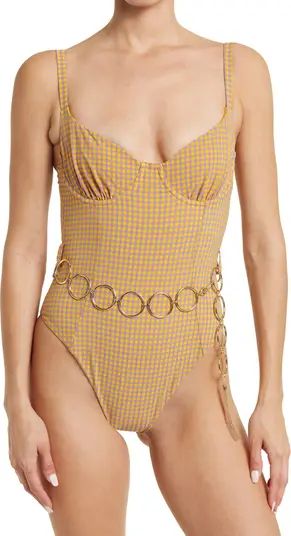 WEWOREWHAT Danielle 3.0 One-Piece Swimsuit | Nordstrom Rack