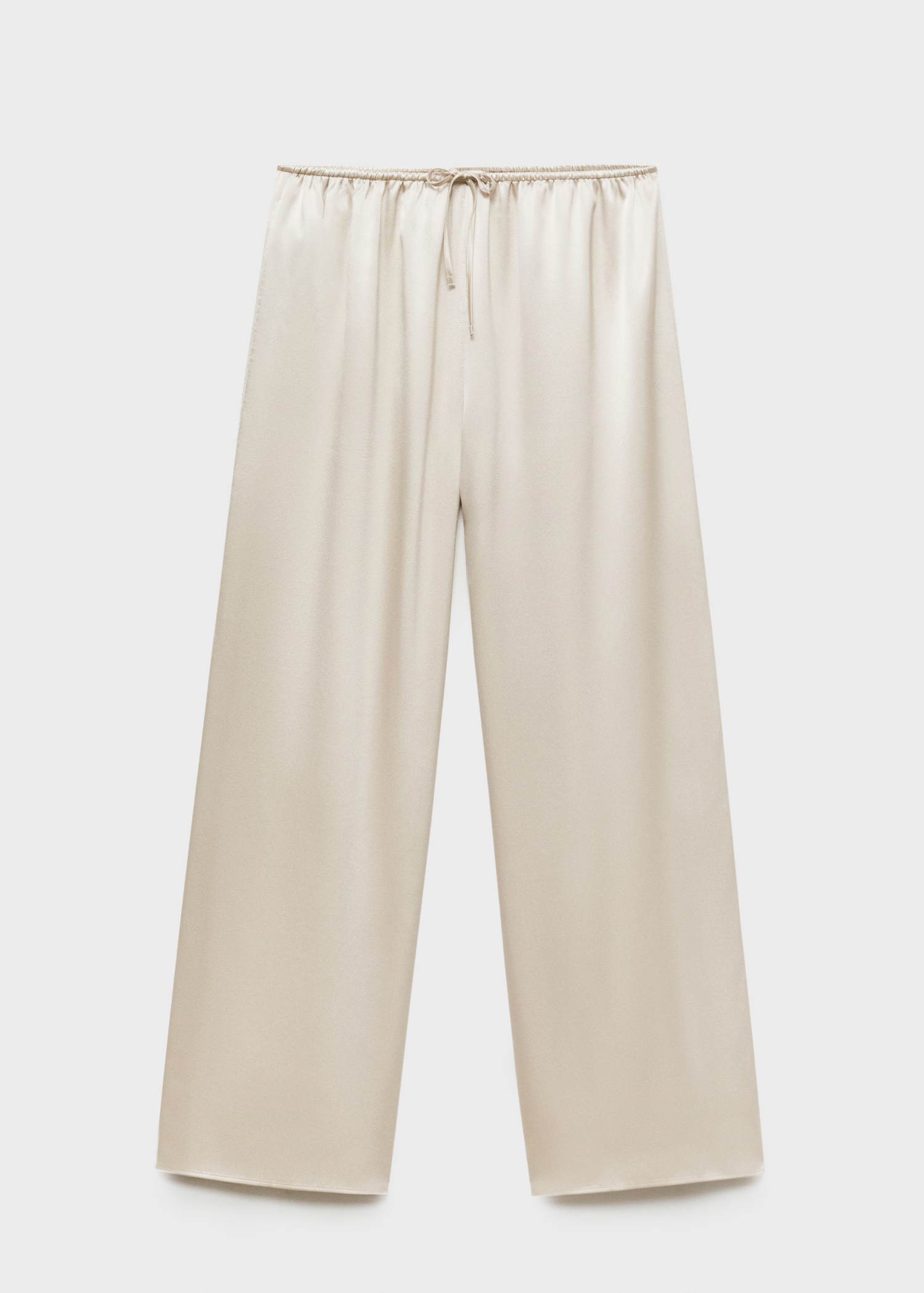 Silk pyjama trousers - Women | MANGO United Kingdom | MANGO (UK)