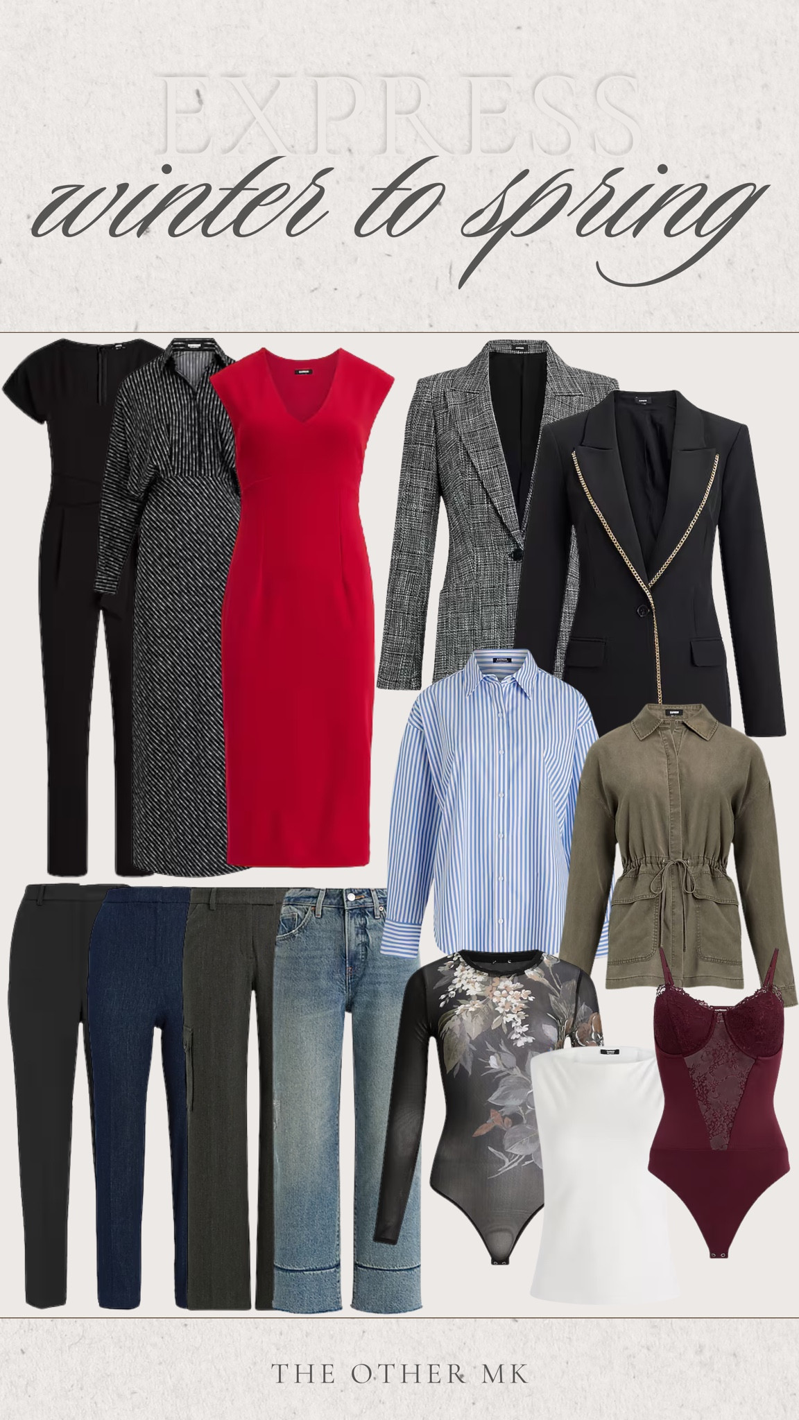 What I ordered from @Express to transition from winter to spring! #expresspartner #expresslove

Spring fashion, Elevated looks, Casual outfits, Midsize outfits, Comfortable, Trendy outfits

#LTKSeasonal #LTKStyleTip #LTKMidsize
