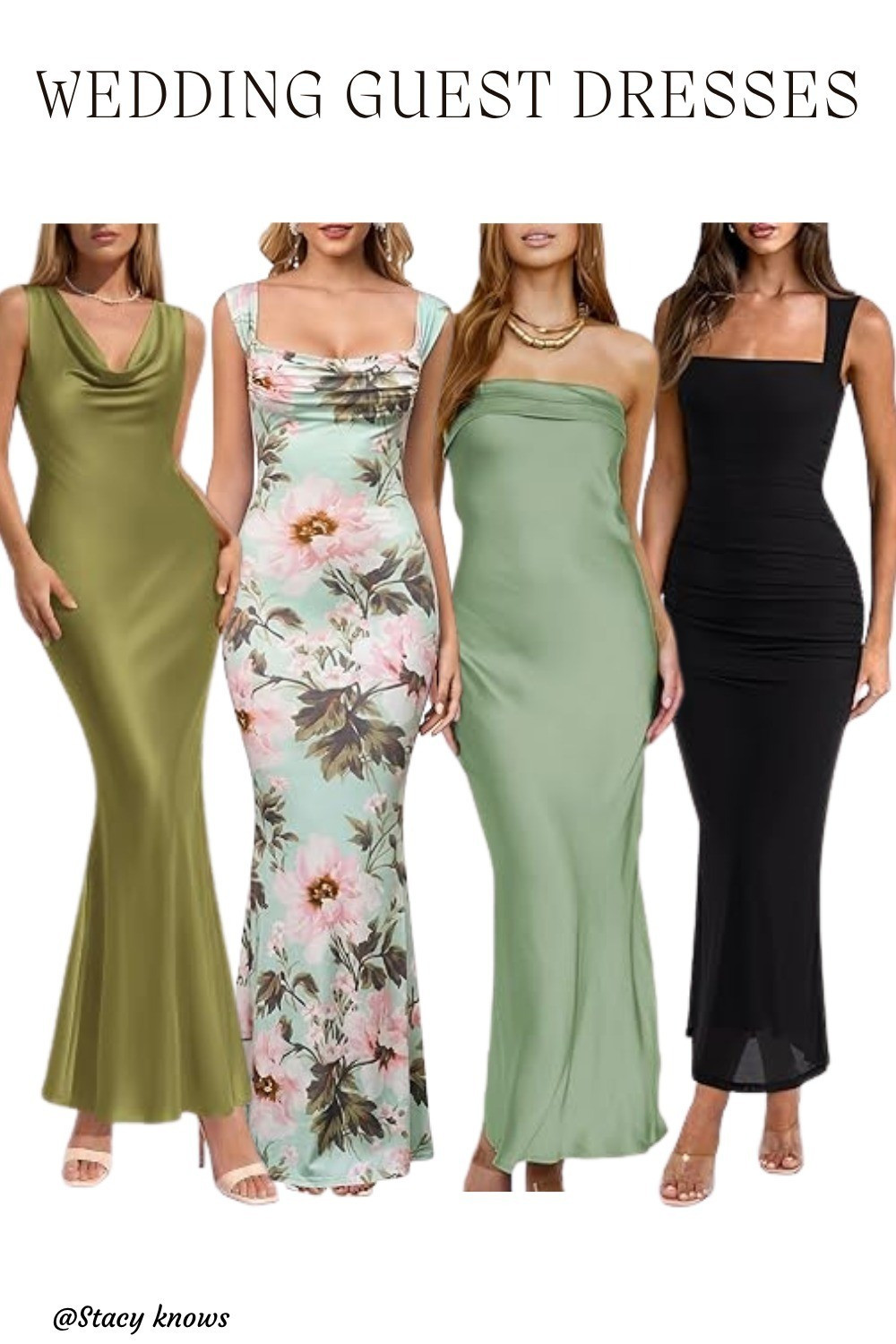 Say yes to the best-dressed guest title.  From romantic, flowy florals for garden ceremonies to sleek, asymmetrical satin for formal evening receptions, these stunning finds are made for celebrating. They nail the perfect balance of chic, comfortable, and beautifully photo-ready.  #WeddingGuestDress #WeddingGuestStyle #OccasionWear #SummerWeddingGuest #SatinDress #FloralMaxi #ElegantStyle #LTKstyletip #LTKunder100 #LTKwedding

#LTKootd #LTKgrwm #LTKSeasonal