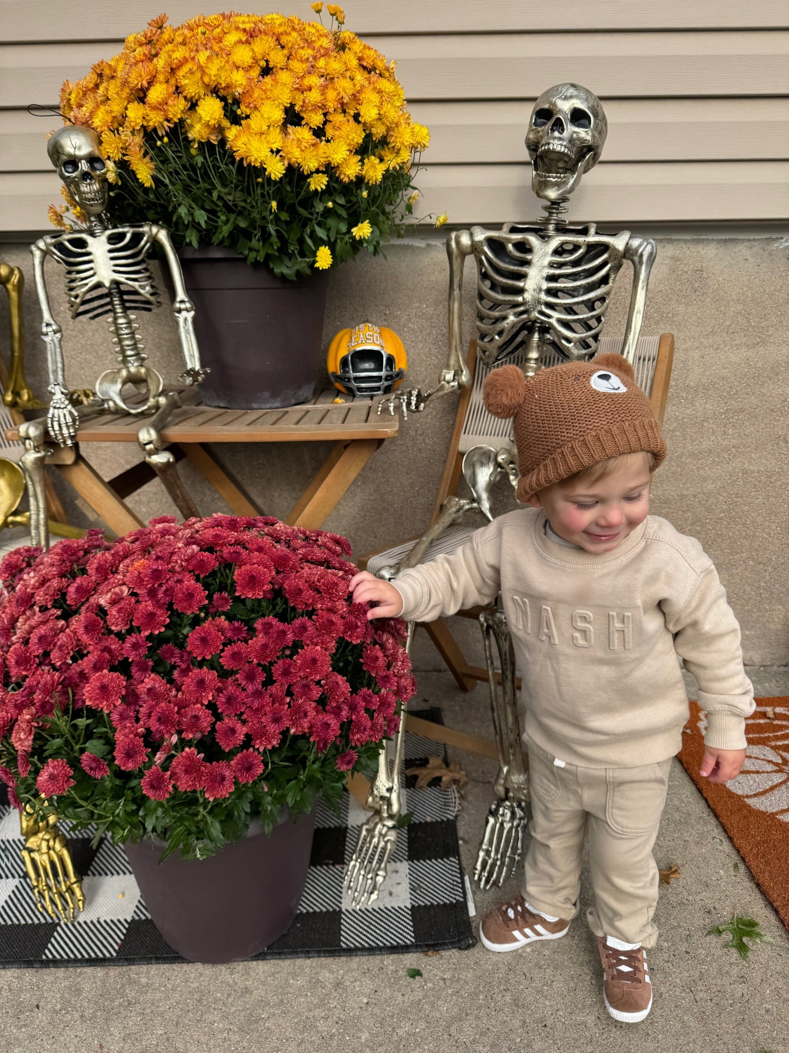 Cozy fall 🐻 

#LTKKids #LTKBaby #LTKFamily