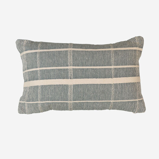 Blue & White Patterned Cushion 30x50cm | TK Maxx