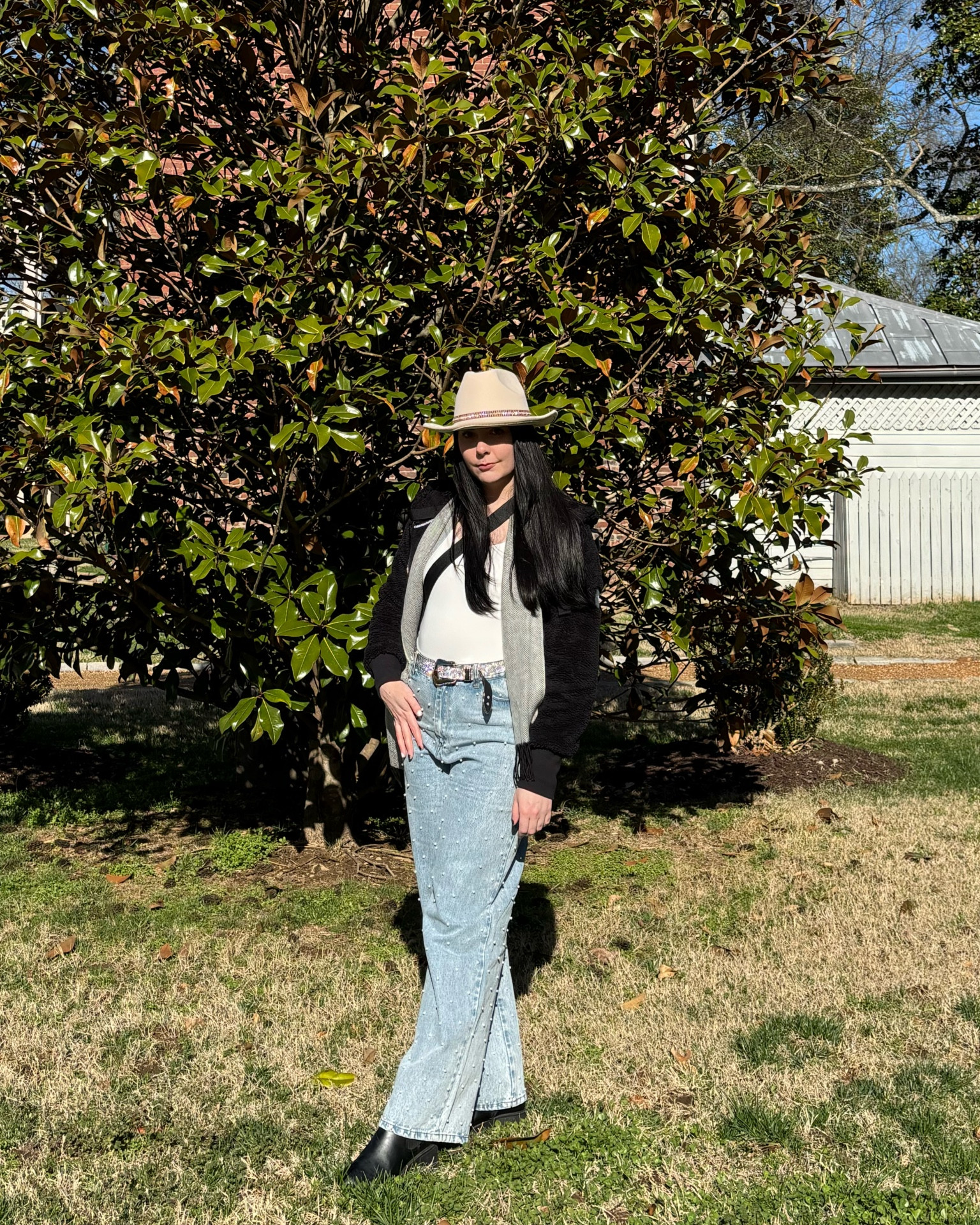 wine tasting 🍷
Winery
Tasting
Girls Trip
Vineyard
Outfit
Outfits
My Style
Fashion
Friends
Travel
Vacation
Nashville
Accessories
Jeans
Emebellished
Cold Weather
Hat
Western
Cowboy
Party
Birthday
Bachelorette
Group
Outing
Tourist
Petite
Midsize
Tall
Casual
Everyday Outfit
Bar Hopping
Going Out
Spring
Winter

#LTKtravel #LTKmidsize #LTKstyletip