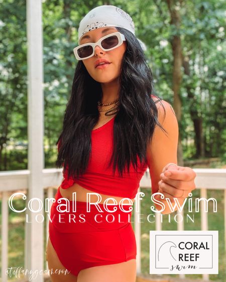 The new Lovers collection from @coralreefswim is here, and these colors are giving me all the summer vibes😎

I am wearing the Traveler top (Poppy Red - Size M), the Vacationer bottoms (Poppy Red - Size S), the Leisure reversible bottoms (Poppy Red/Neon Pink - Size S), and the Coast top (White - Size S).

High quality pieces, that are size-inclusive (XXS-3XL) and for all body types. 

I have linked up all of these pieces, and more from their new collection!

Use code: TIFFANY for 20% off your purchase for the next 24 hours🙌🏼

#coralreefswim #coralreefswimpartner

#LTKtravel #LTKswim #LTKsalealert