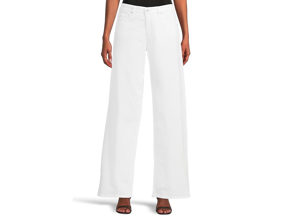 AG Jeans Adria Low Rise Baggy Wide Leg in Gallery White Women's Jeans Gallery White : 30 32, Cotton/Denim/Elastane | Zappos