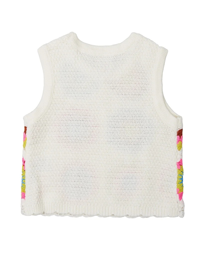 Wonder Nation Toddler Girl Crochet Tank and Short Set, Sizes 12M-5T - Walmart.com | Walmart (US)