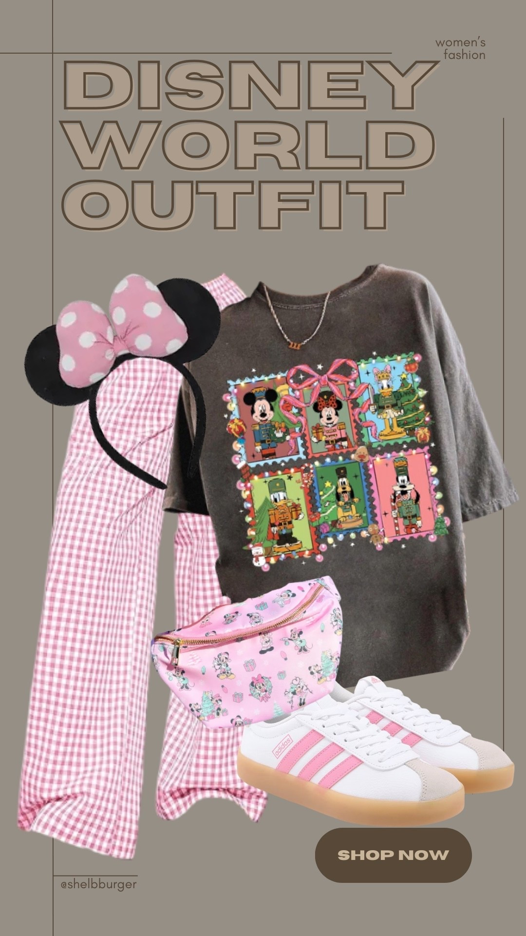 Mickey and friends pink Disney World Christmas outfit

#LTKCyberWeek #LTKHoliday #LTKTravel