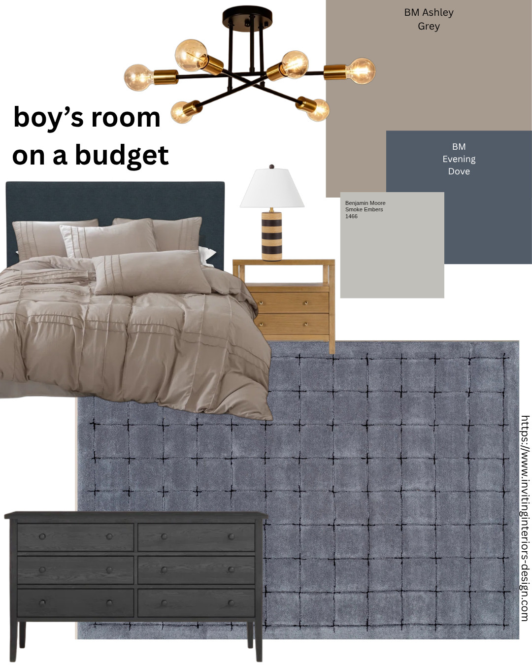 Has your teenager outgrown his space?
Might be time to freshen up his room. 💙
Here's an idea for the boys room - all on a budget. 
All these coordinating items in a kit that leaves you with little else to think about. 
Need a different colour? Send me a message....☺️
#boysroom #teenageroom #preteen #maleroom #blueroom 
#bedroomkits #BedroomDecor #kidsdecor #kidsbedroomdesigns #designcoach #moodboards #busydadlifestyle #busymomlife #singledadlife #singlemomlife #firstapartment #newlyweds #wayfairhome #WayfairKids #amazonmusthaves #amazonhome 

 #LTKhome #LTKmodest #LTKkids