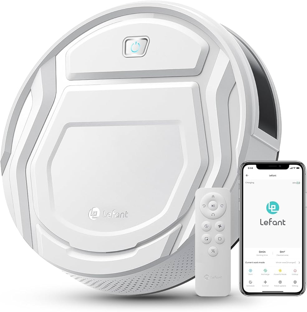 Lefant Robot Vacuum Cleaner, 6 Cleaning Modes, Schedule Time, WiFi/APP/Alexa, 2200Pa Suction, 120... | Amazon (CA)