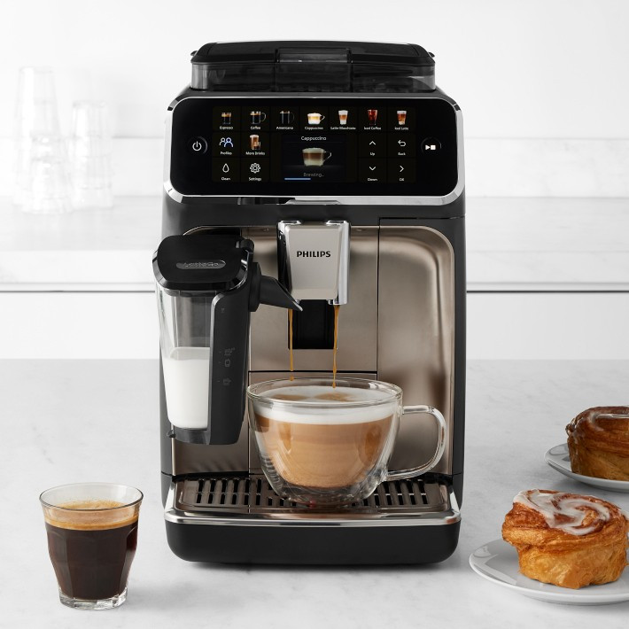 Philips 5500 Fully Automatic Espresso Machine with LatteGo &amp; Iced Coffee | Williams-Sonoma