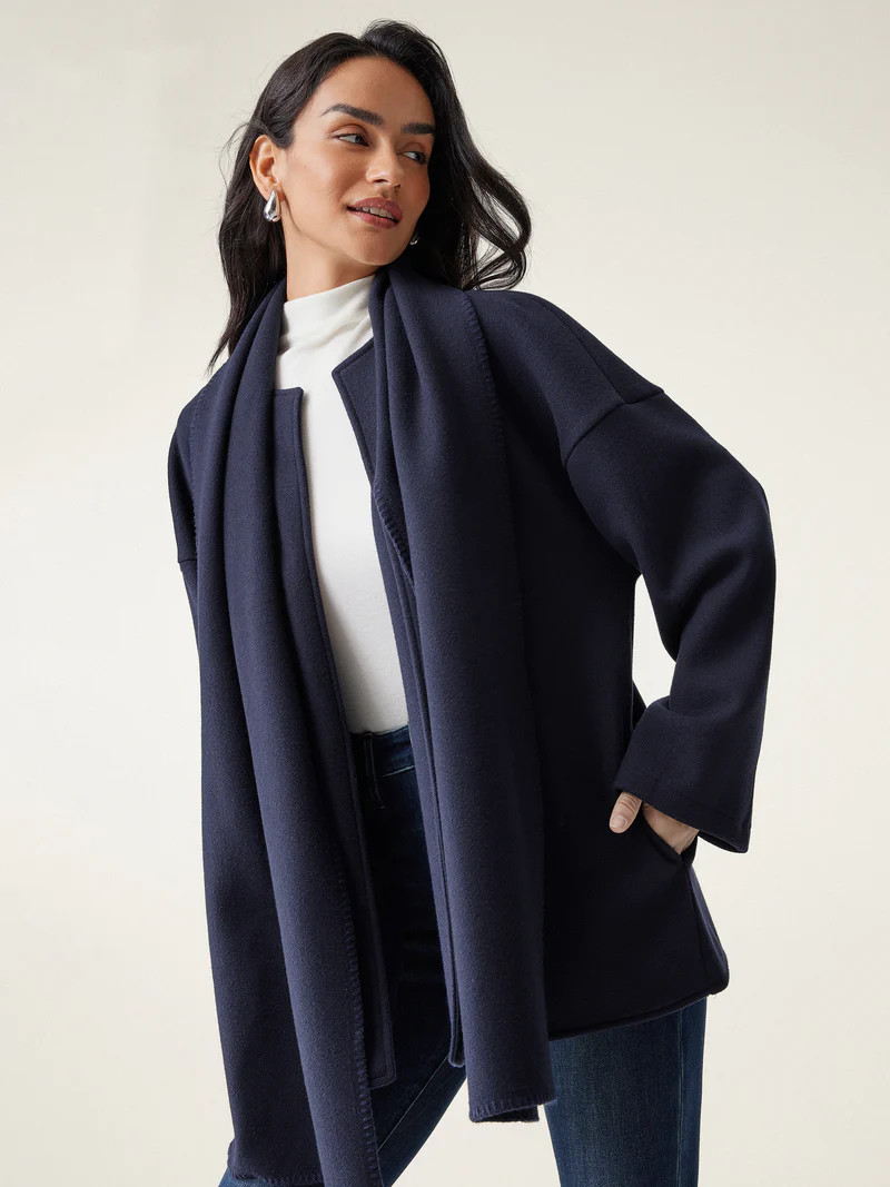 Oversized Scarf Jacket | OGLmove