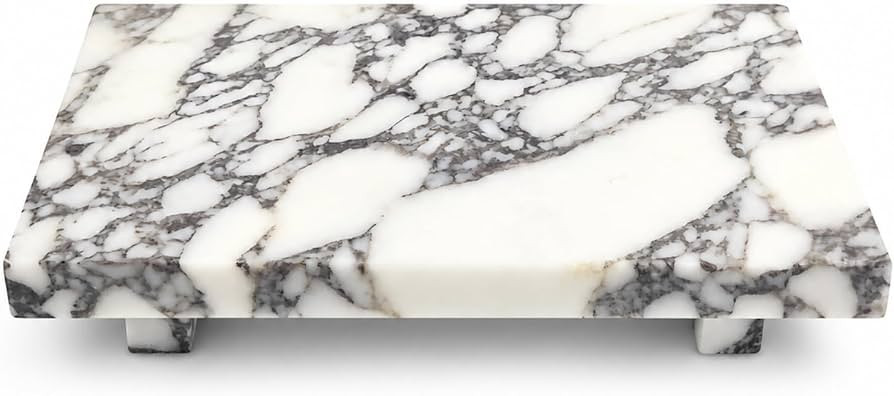 Marble Pedestal Tray for Perfume, Jewelry & Vanity Organizers | Amazon (US)