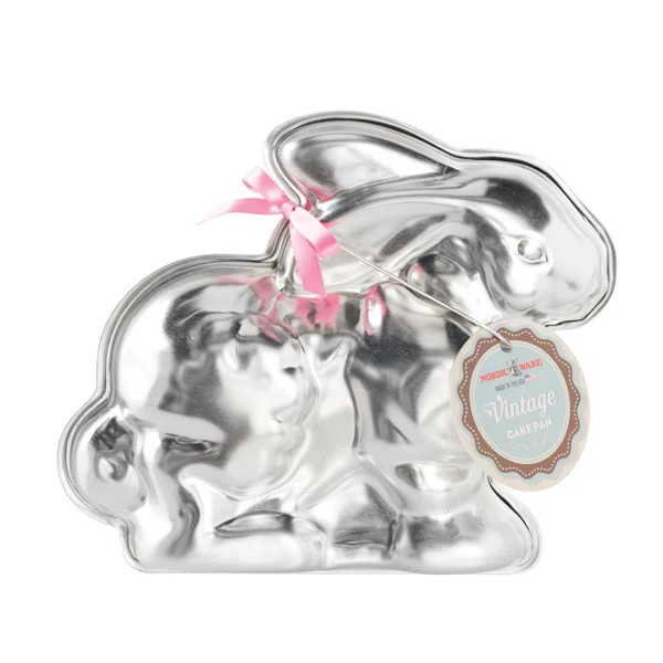 Nordic Ware Seasonal Easter Bunny 3D Cake Mold | Wayfair North America