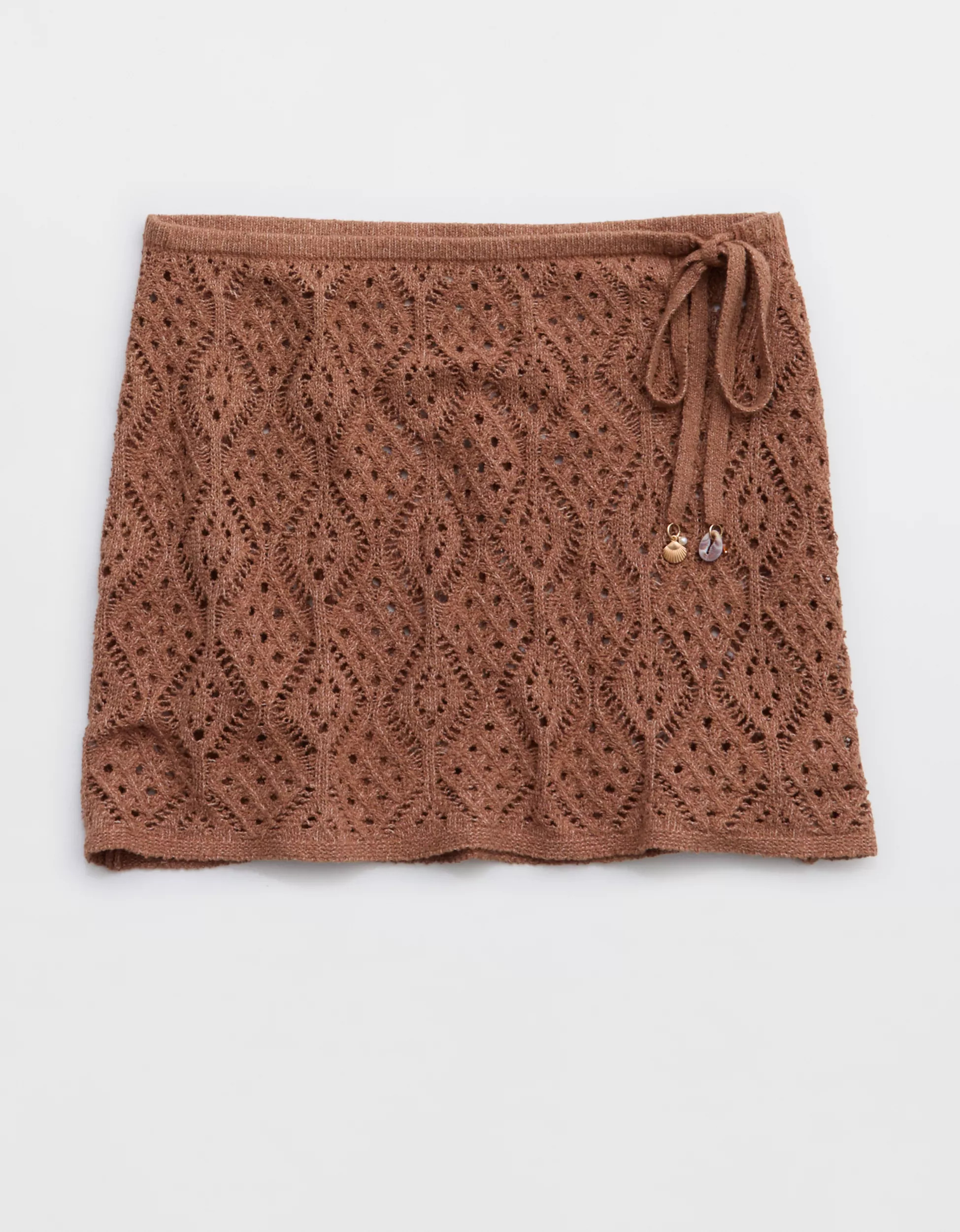 Aerie Crochet Pull-On Mini Skirt | Aerie