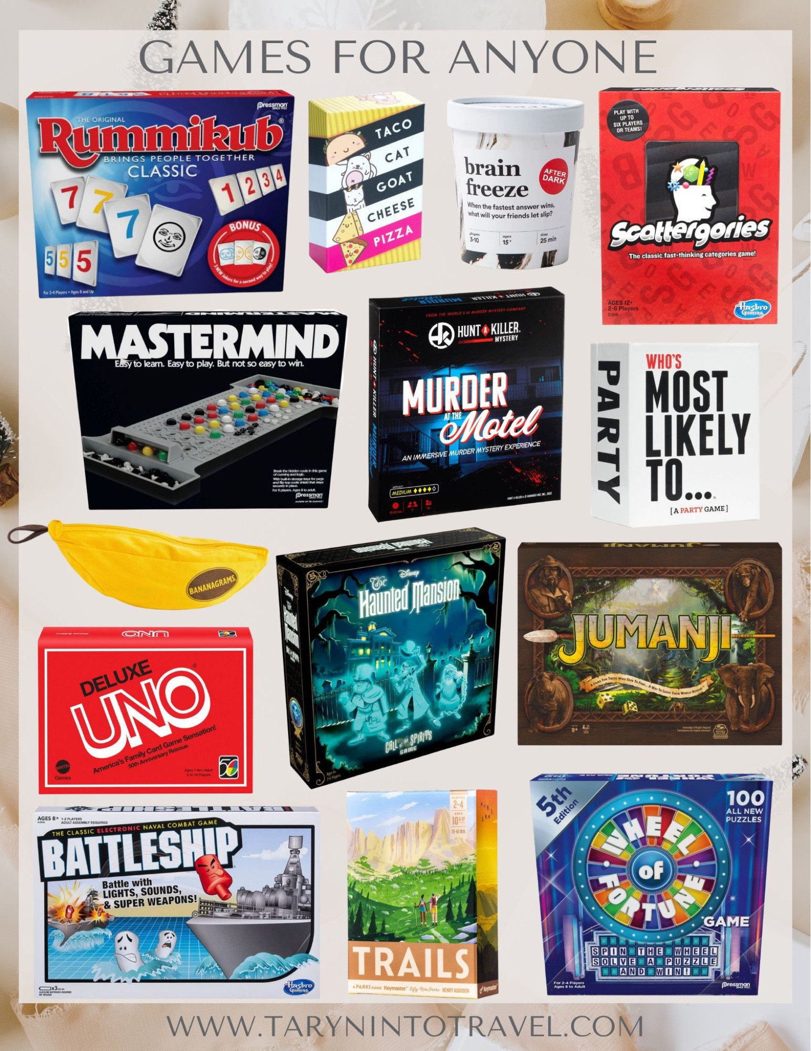 Games for anyone 

#LTKfamily #LTKHoliday #LTKSeasonal