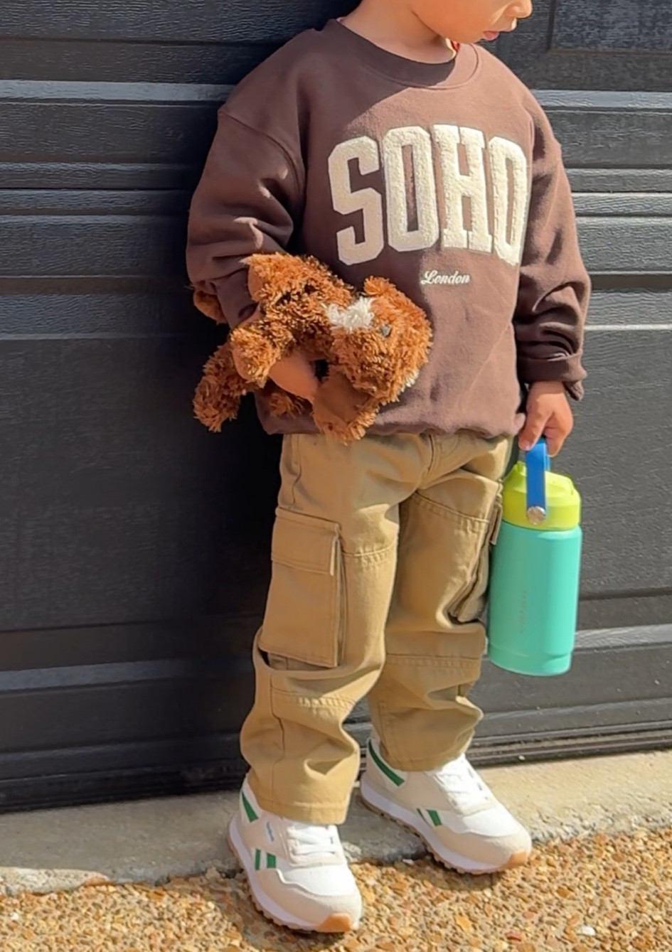 toddler boy fall outfit ideas , crewneck for boys, toddler cargos pants , fall kids outfit , oversized toddler boys outfit , layered toddler look , chunky sneakers, earth tones, back-to-school outfit , playproof/outdoor ready

#LTKBaby #LTKKids #LTKSaleAlert