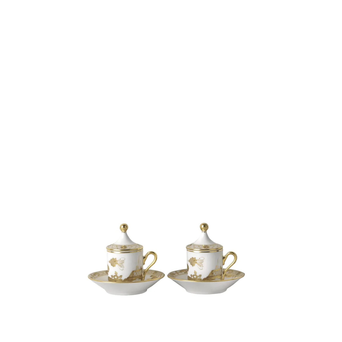 Oriente Italiano Coffee Set for Two in Aurum | Over The Moon