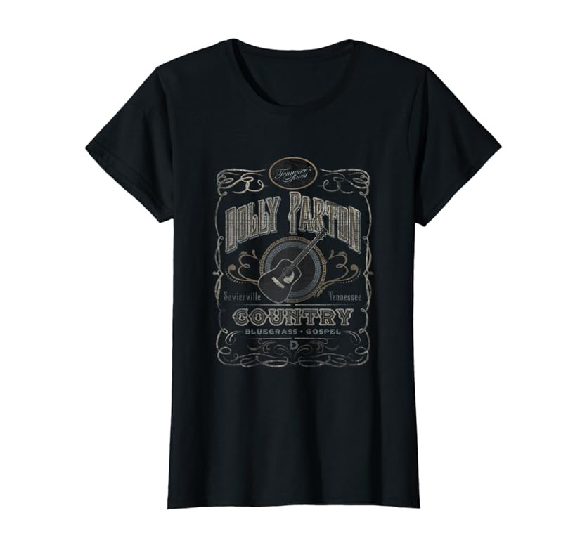 Dolly Parton Whiskey Label T-Shirt | Amazon (US)