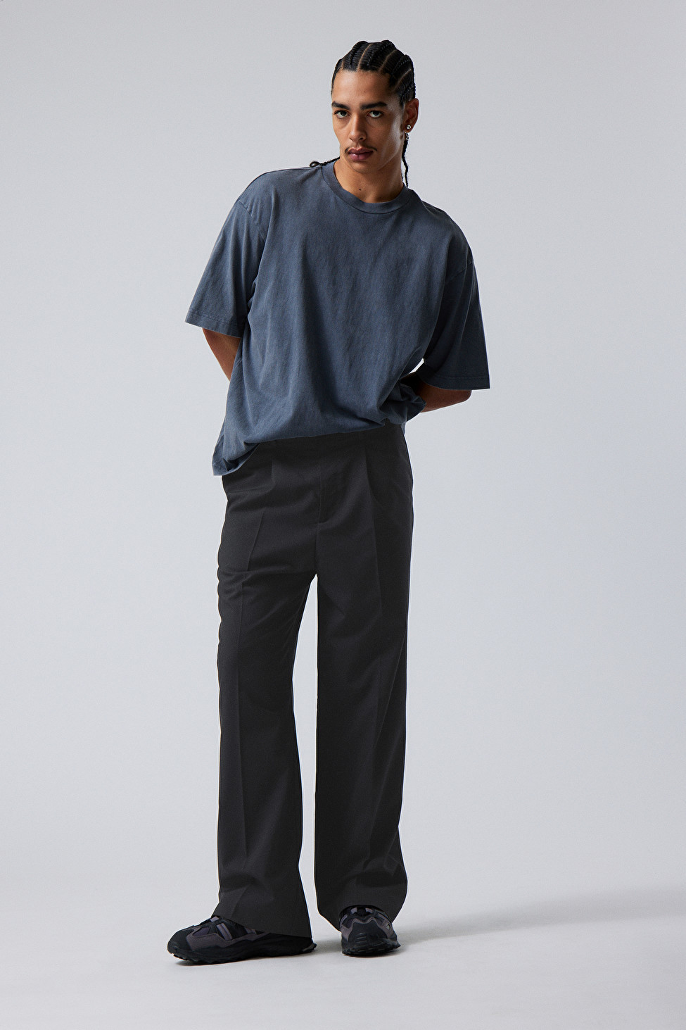 Uno Loose Suit Trousers | Weekday