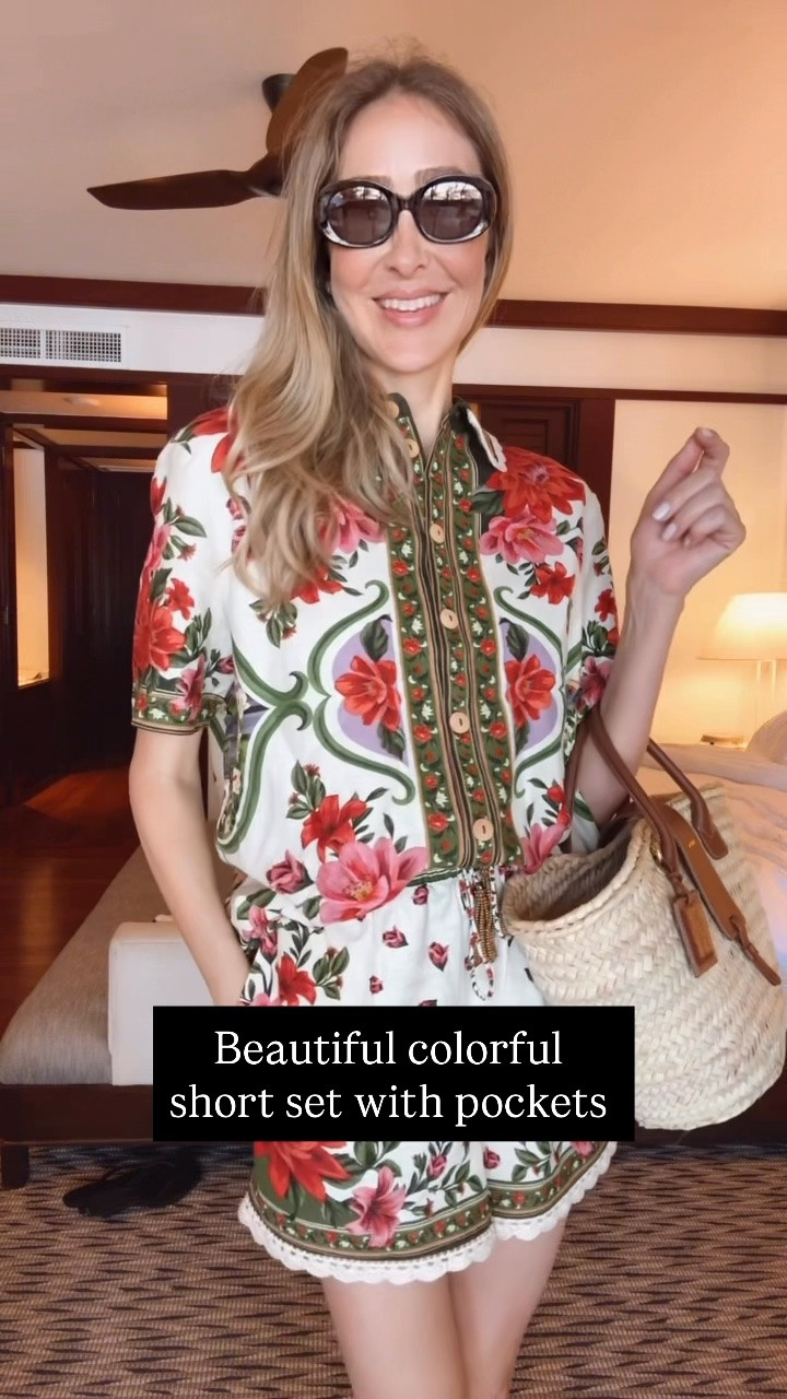 Resort outfit I wore in Costa Rica last weekend! I am loving this set from farm rio, super elegant, comfortable, and flattering. Perfect for vacation, and resort wear. Fits true to size and I’m wearing size small
Vacation outfits beach 
Resort wear 
Vacation outfits 
Summer outfits 
Summer dresses

#LTKootd #LTKU #LTKSeasonal