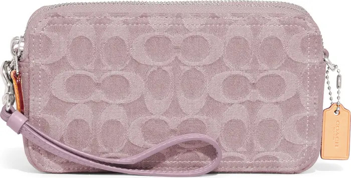 Kira Signature Washed Denim Crossbody Bag | Nordstrom