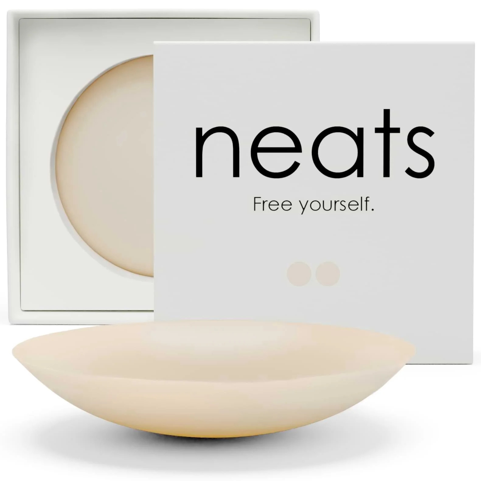 NEATS Grippy Silicone Round Nipple Covers - 1 Pair (Pearl) - S/M - Walmart.com | Walmart (US)