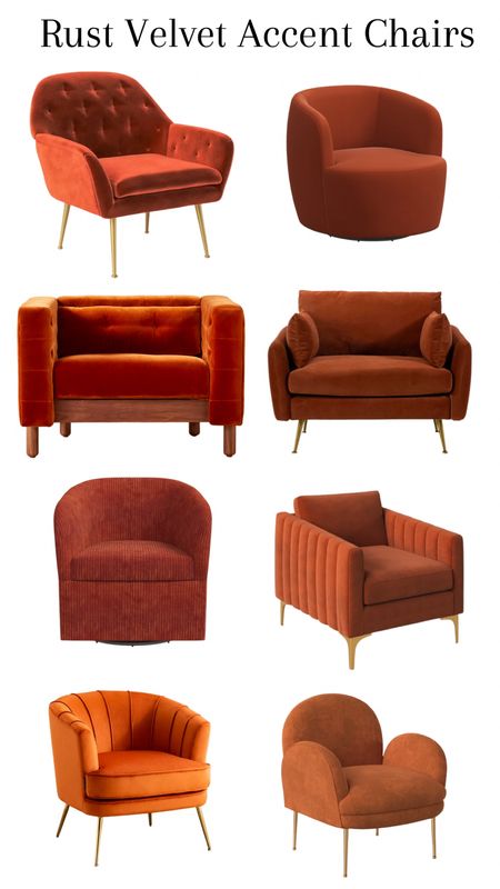 Living room furniture, swivel chair, velvet, rust, accent￼

#LTKhome #LTKstyletip #LTKCyberweek