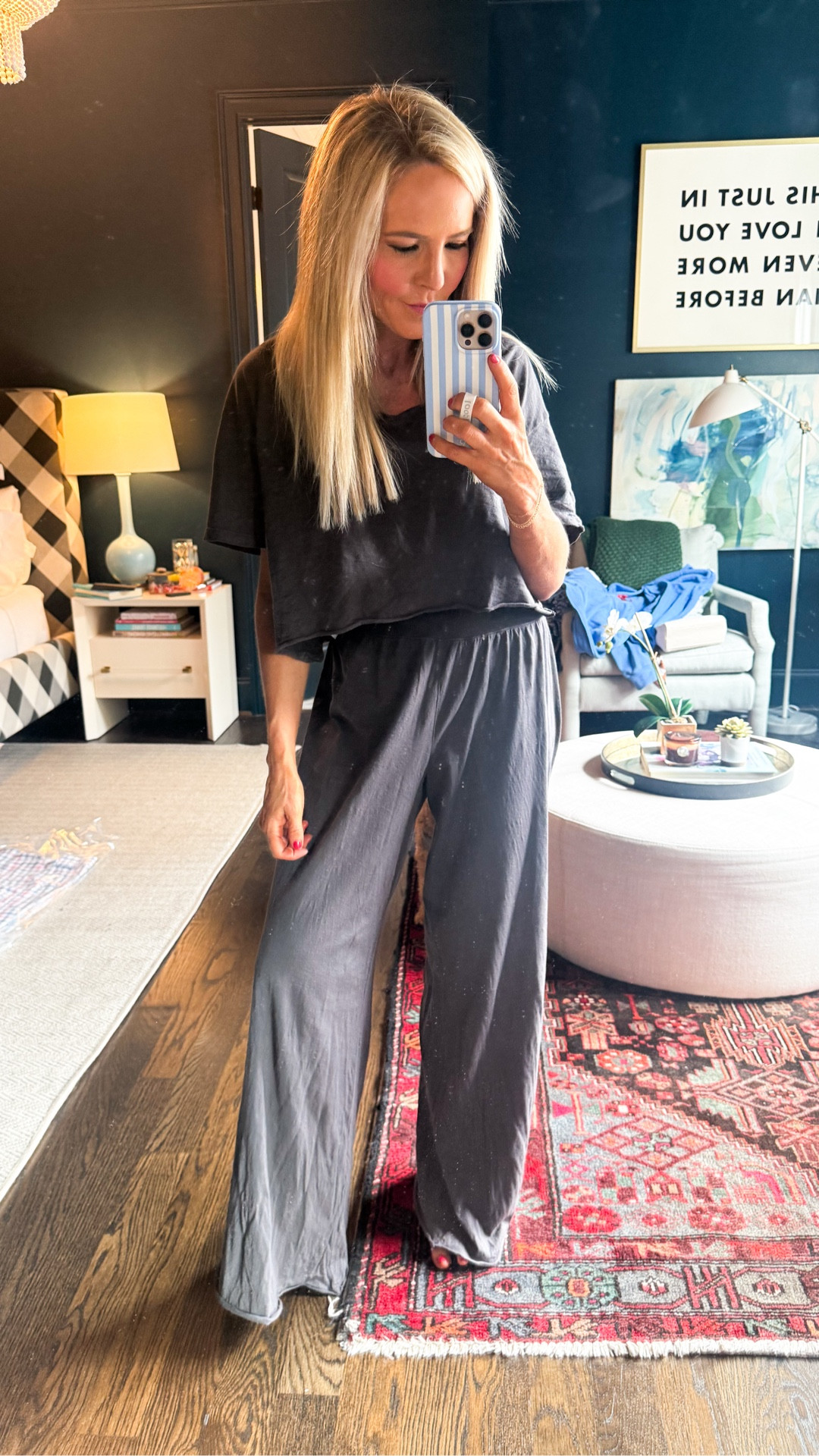 the perfect lounge look from Amazon • so many colors and styles = wearing small in top and pants • 

#LTKOver40 #LTKdayinmylife #LTKootd
