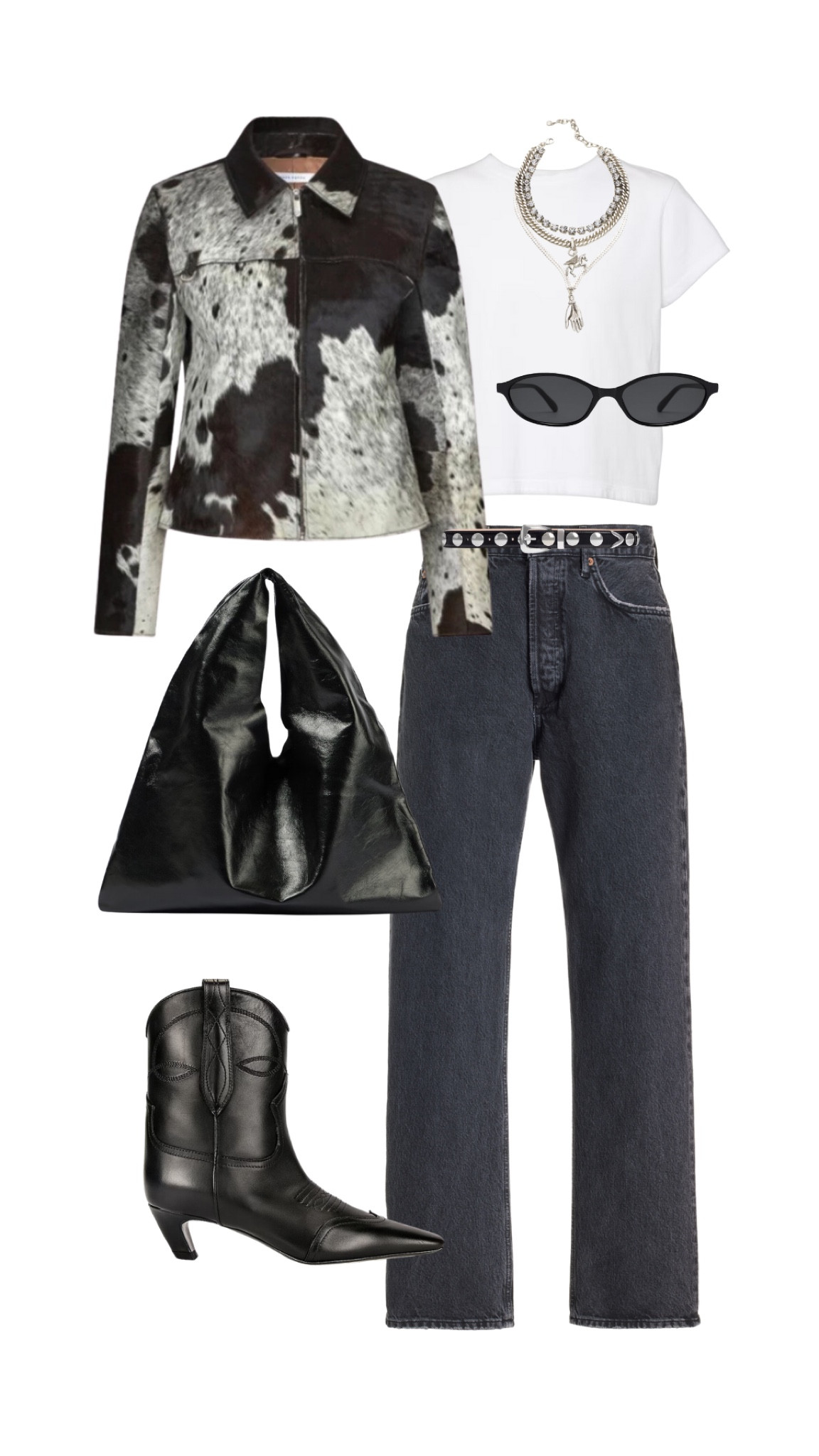 Fall outfit inspo 🍂 The perfect mix of western vibes and downtown cool in NYC! Loving the animal print jacket trend for fall 2024! I’ve linked some of my faves, and decided to style mine with sleek black boots for that modern edge 🖤 Sunglasses are from Amazon! 

#LTKStyleTip #LTKFindsUnder50 #LTKSeasonal