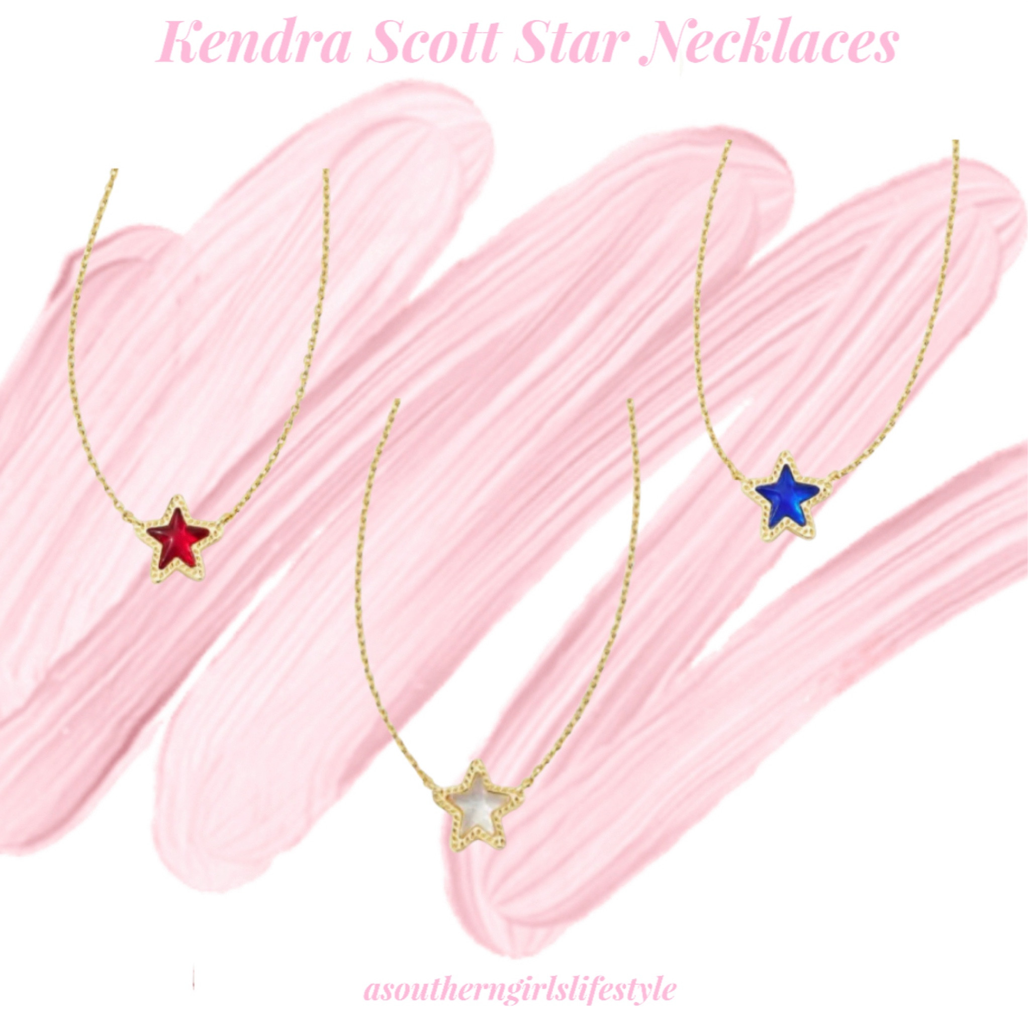 Jae Gold Star Small Short Pendant Necklace in Cobalt Blue Illusion | Kendra  Scott