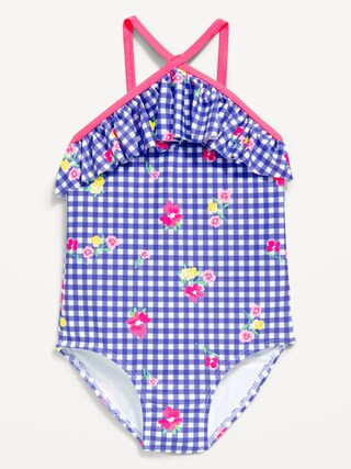 Ruffled One-Piece Swimsuit for Toddler Girls | Old Navy (US)