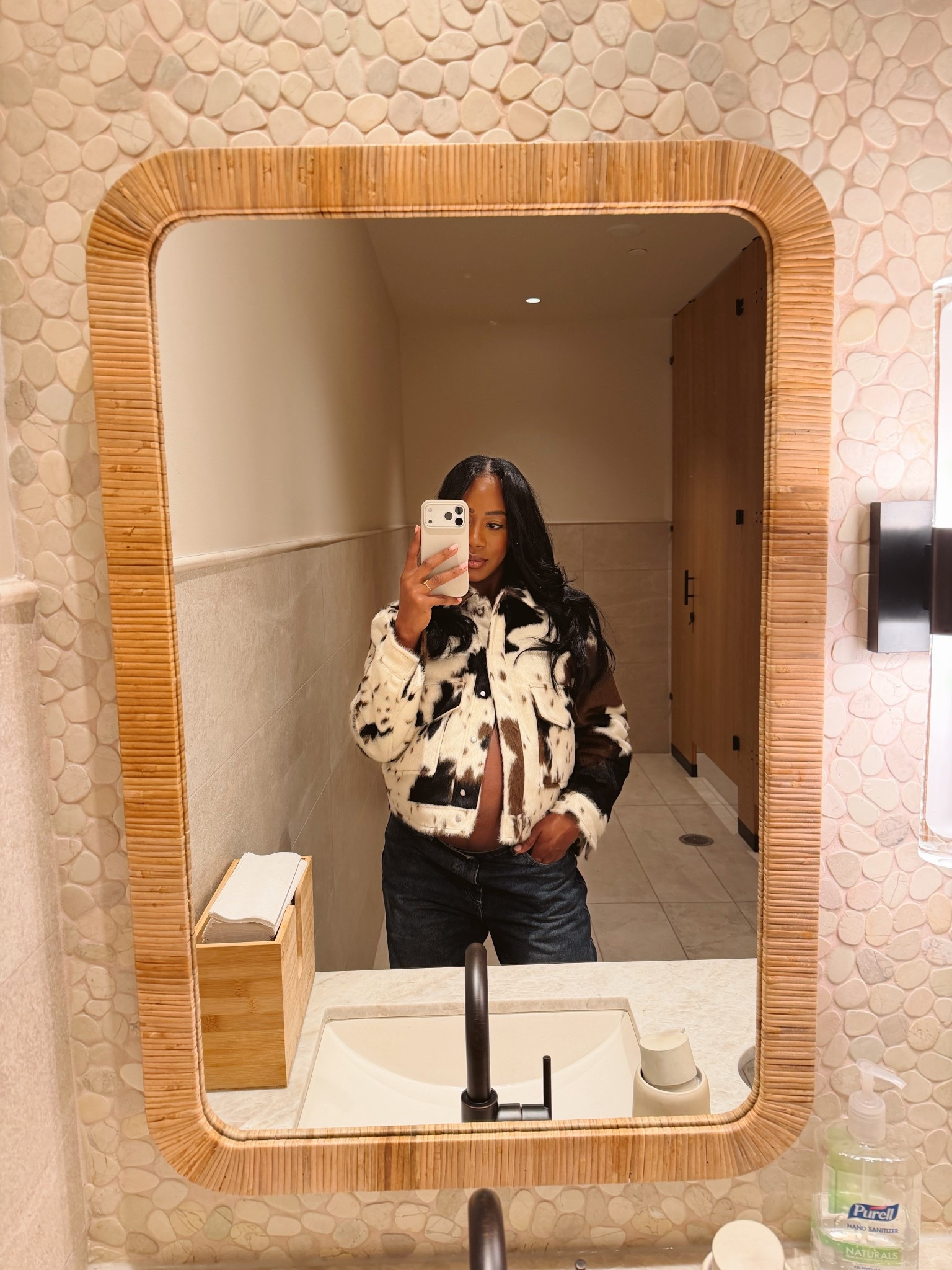 Birthday lunch ootd 🌵🐄 jacket is almost sold out! Wearing a size L (runs a tad small) 

#LTKootd #LTKBump