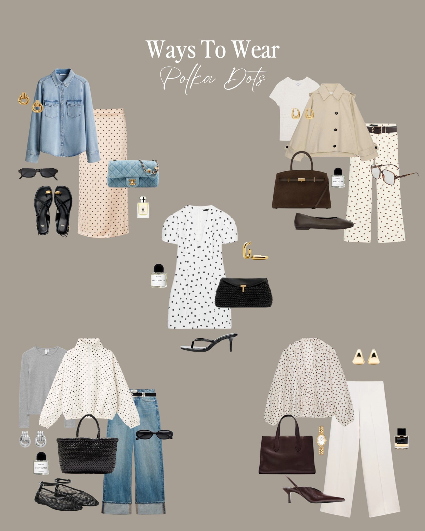 Polka dots styled for spring 🤍

#LTKspring #LTKuk